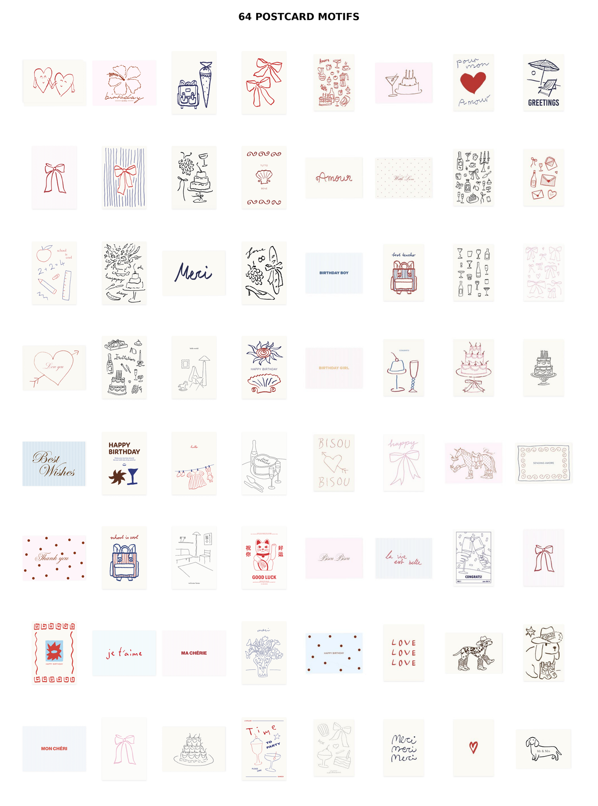 Bestseller Bundle 640× Cards
