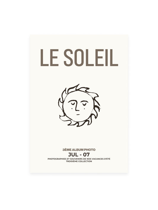 Postkarte 'Le Soleil'